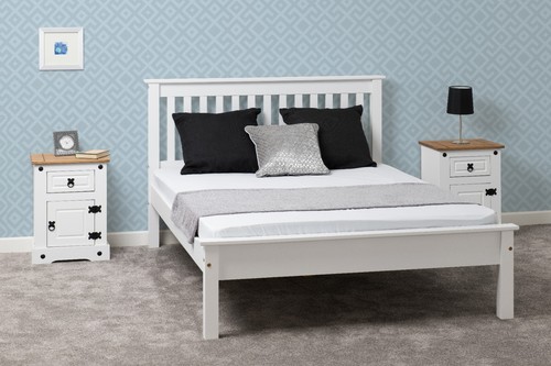Monaco 6ft double bed frame - monaco,