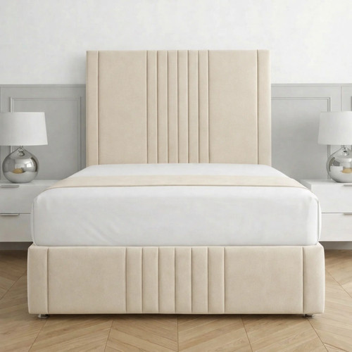 Hazel divan bed plush storage - divan,