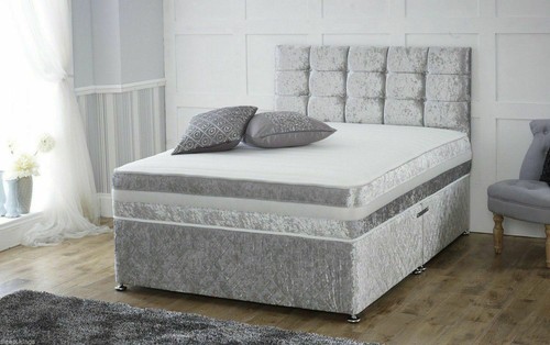 Crushed velvet drawers storage - velvet,