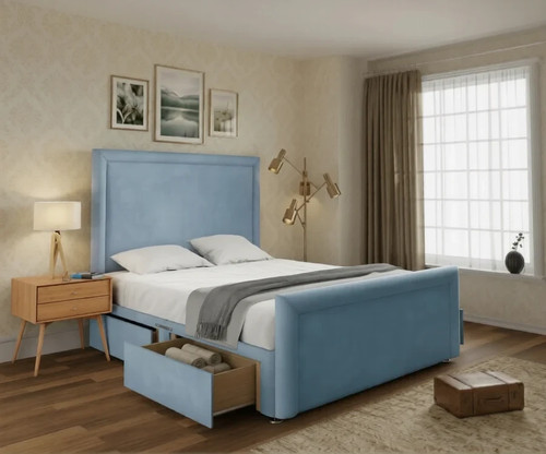 Bumperbar plush velvet divan - bumperbar,